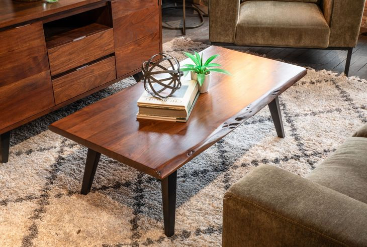 Knoxville Walnut Rectangular Cocktail Table