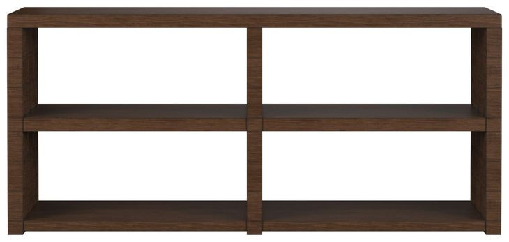 Verge Handcrafted Walnut Rectangular Console Table