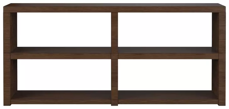 Verge Handcrafted Walnut Rectangular Console Table