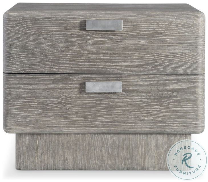 Monolith Puma 2 Drawer Nightstand with 2 Port USB Charging