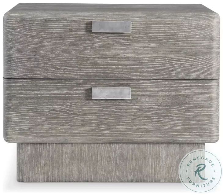 Monolith Puma 2 Drawer Nightstand with 2 Port USB Charging