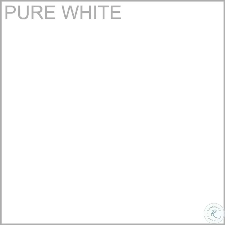 Echo Pure White 60" Bow Front Desk