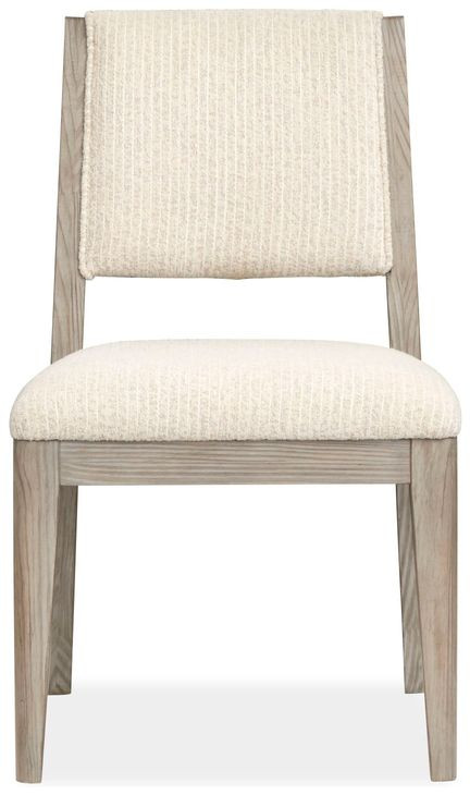 Braelyn Beige Upholstered Side Chair Set of 2