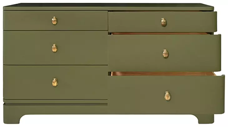 crate and barrel olive green dresser Worlds Away Kilmer Cal State Fullerton