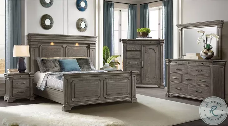 Paterson Grey 7 Drawer Chest