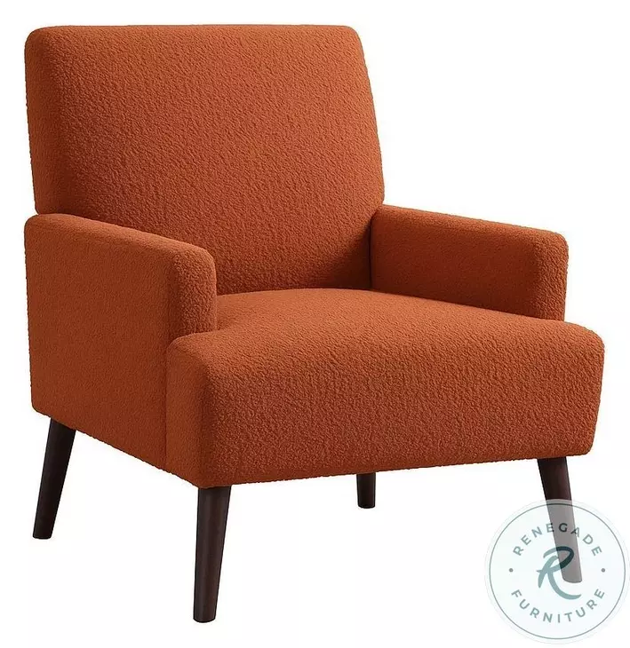 May Orange Accent Chair