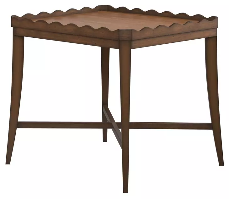 Harbor Brown Rectangular End Table