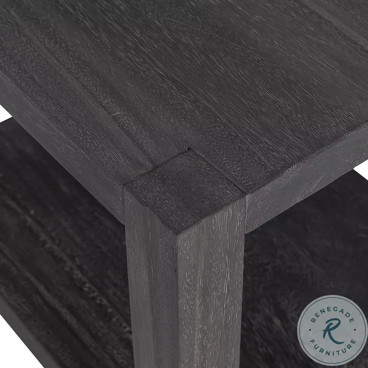 Berkely Carbonized 20" Side Table