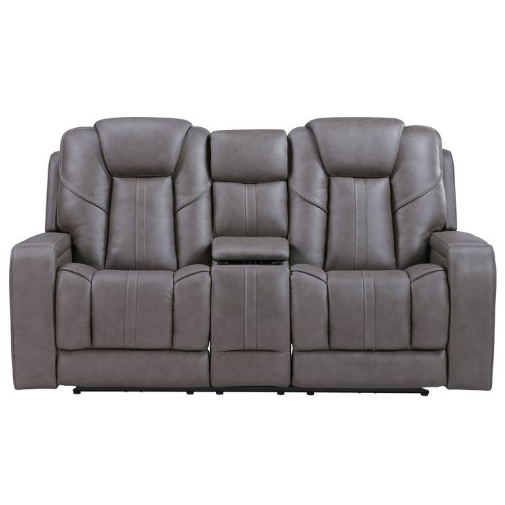 Daniel Gray 77" Triple Power Reclining Loveseat with USB Charging