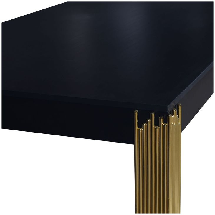 Empire Black 72" Rectangular Dining Table