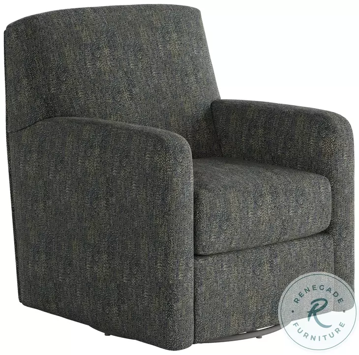 Flash Dance Berber Indigo Swivel Glider