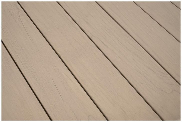 Knit Beige 54" Round Outdoor Dining Table