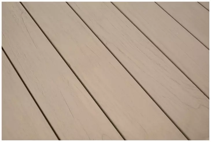 Knit Beige 54" Round Outdoor Dining Table