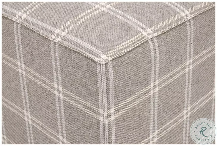 Knox LiveSmart Walden Stone Performance Fabric Accent Cube