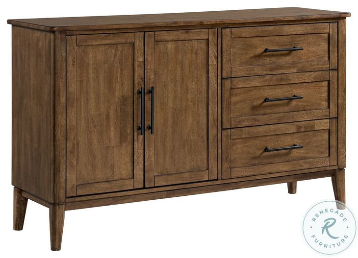 Koloa Honey Extendable Leg Counter Height Gathering Dining Room Set