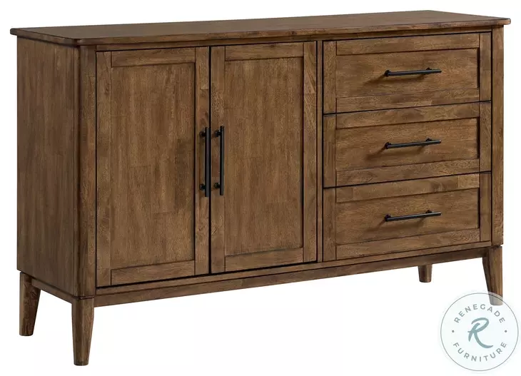 Koloa Honey Extendable Leg Counter Height Gathering Dining Room Set