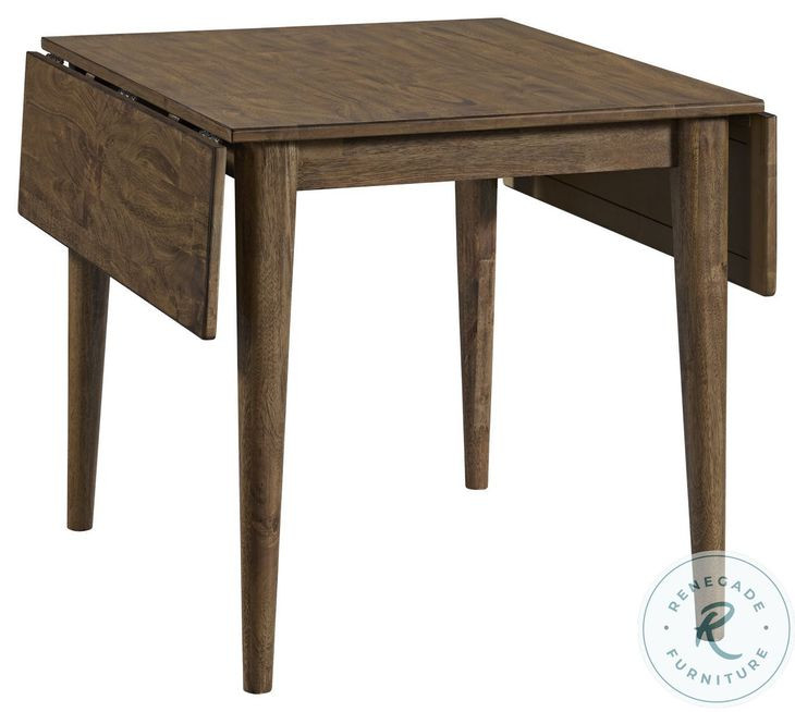 Koloa Honey Drop Leaf Extendable Dining Table