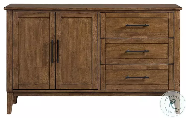 Koloa Honey Drop Leaf Extendable Dining Room Set