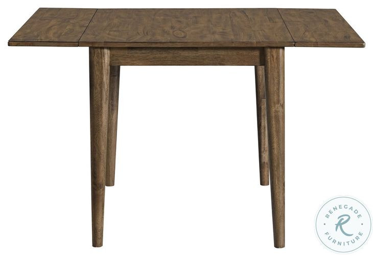 Koloa Honey Drop Leaf Extendable Dining Table