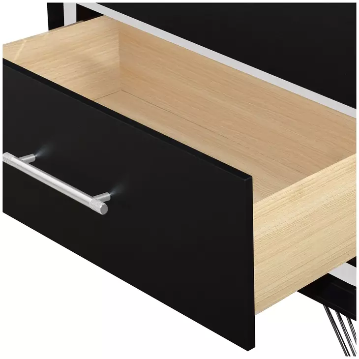 Ava Ebony 5 Drawer Chest