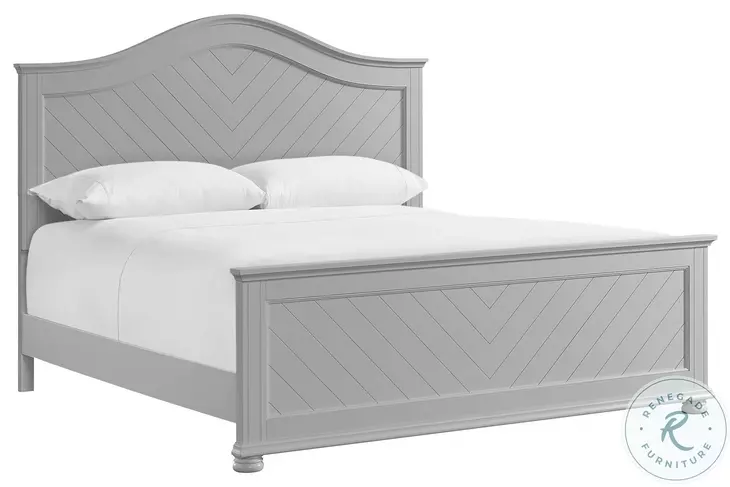 Conaughey Grey King Panel Bed