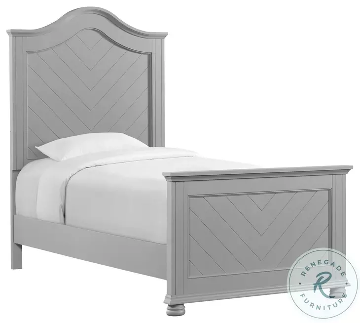 Conaughey Grey Twin Panel Bed