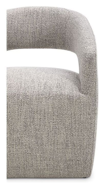 Barrow Gray Storm Performance Fabric Upholstered Dining Chair