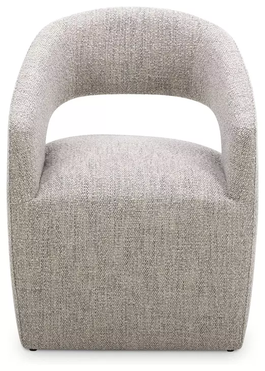 Barrow Gray Storm Performance Fabric Upholstered Dining Chair