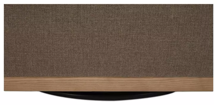 Linden Soft Taupe Upholstered Swivel Accent Chair