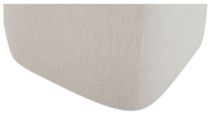 Larson Heather Gray Performance Fabric Upholstered Dining Chair