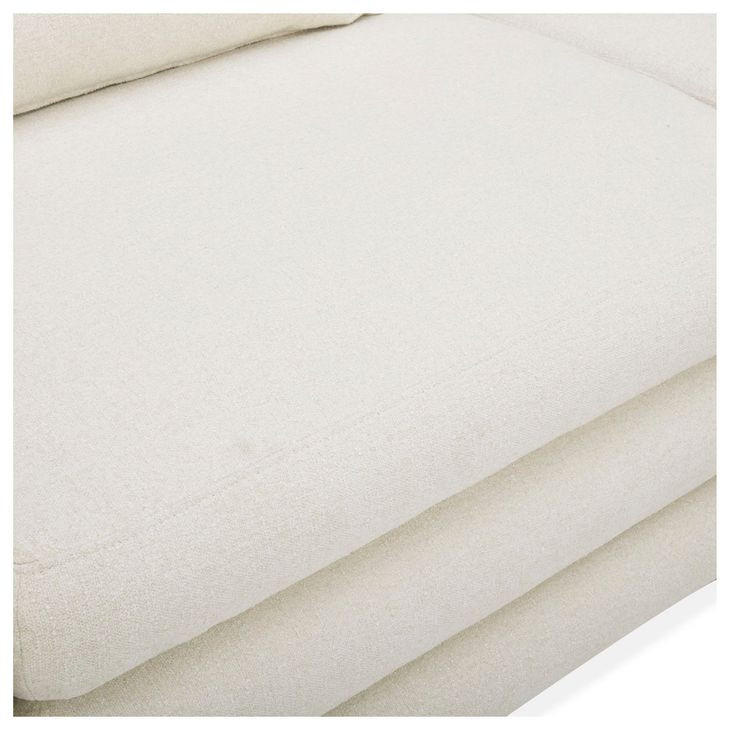 Lowtide Warm White 5 Piece Modular Dream Sectional with Pillows