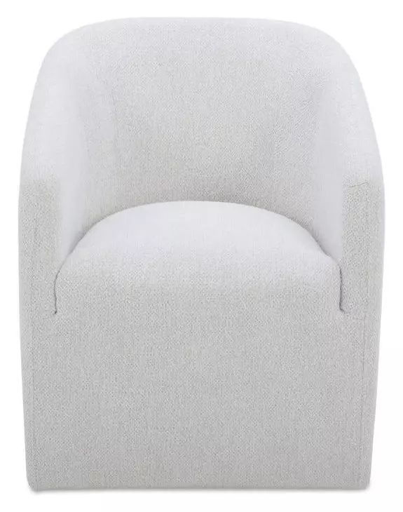 Sandy Off White Upholstered Dining Chair