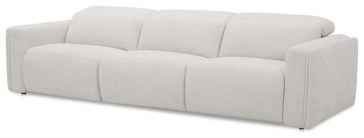 Wilder Flecked Oat 122" Power Reclining Sofa