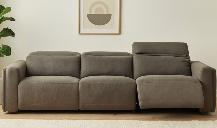 Wilder Soft Taupe 122" Power Reclining Sofa