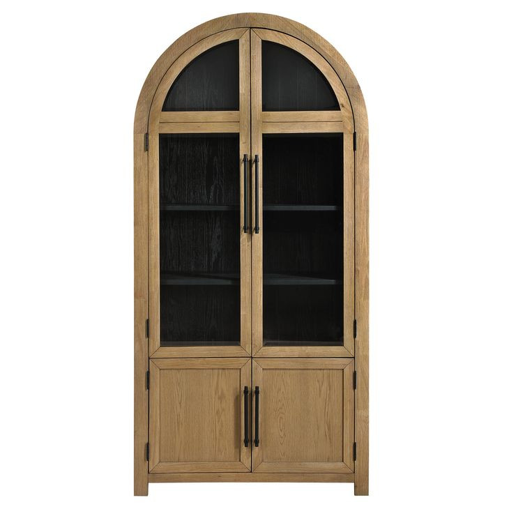 Magnolia Sand 4 Door Curio Cabinet