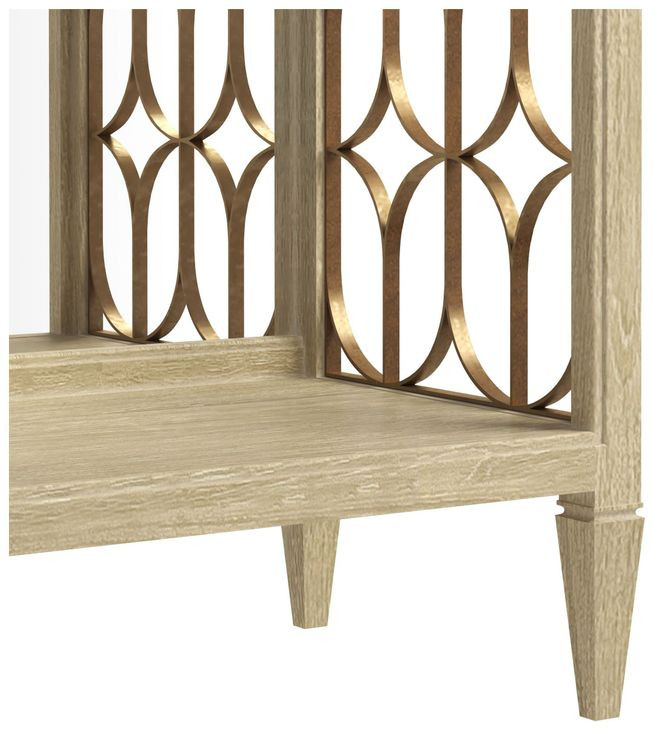 Eave Sundrenched Oak Etagere with 4 Shelves