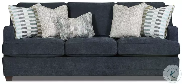 Elise Ink Recessed Arms Sofa