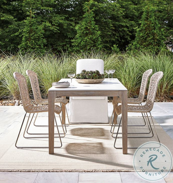 Carmel Hazelnut Outdoor Side Chair Set of 2