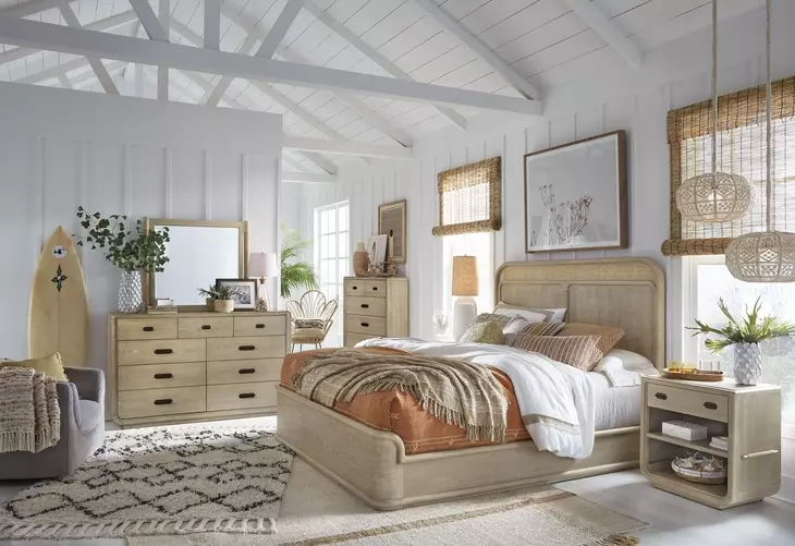 Sunset Cove Brown 5 Drawer Chest