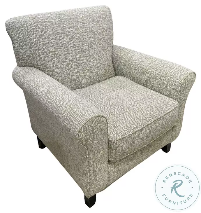 Celadon Nestle Sage Rolled Arms Accent Chair