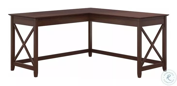 Key West Bing Cherry 60" L Shaped Desk