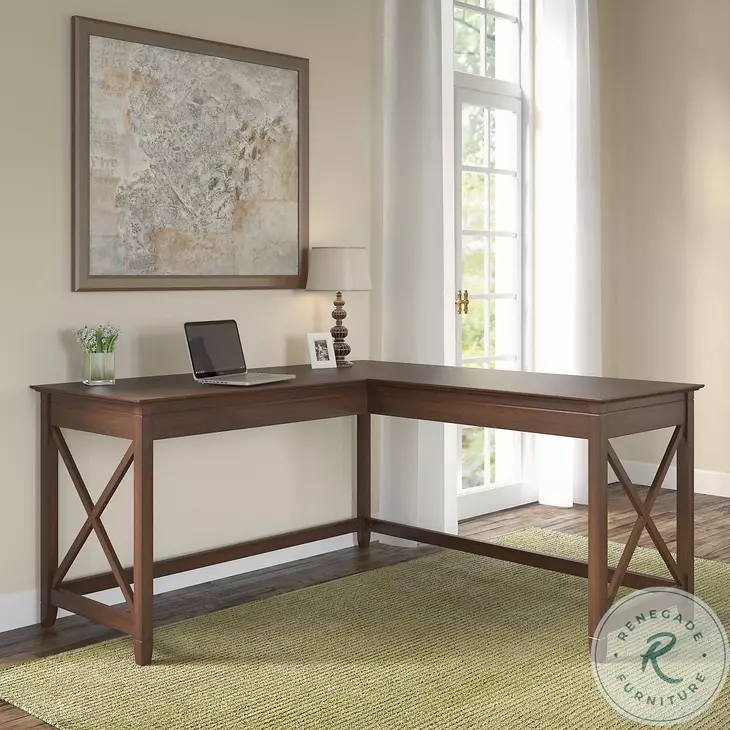 Key West Bing Cherry 60" L Shaped Desk