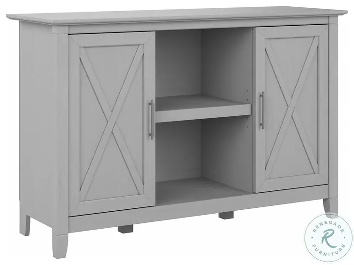 Key West Cape Cod Grey Accent Cabinet with Doors