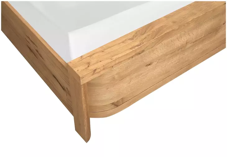 Laramie Honey Wheat Queen Panel Bed