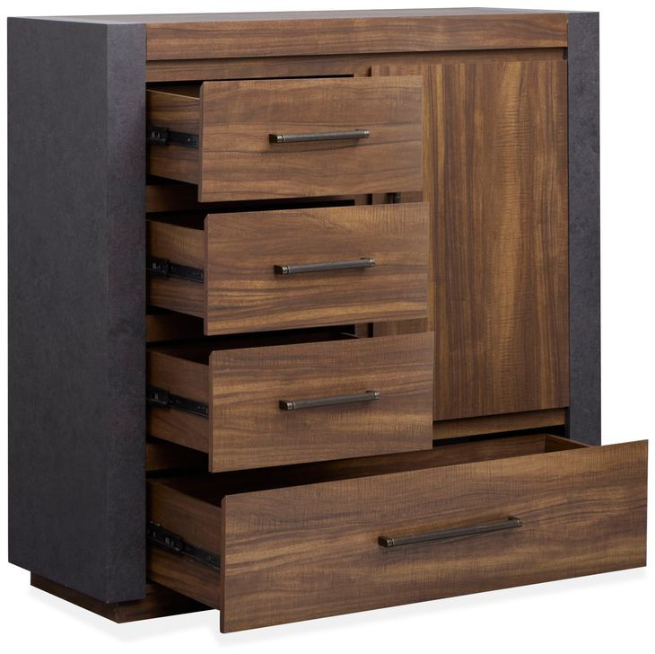 Jensen Tavern Brown and Gray Panel Bedroom Set