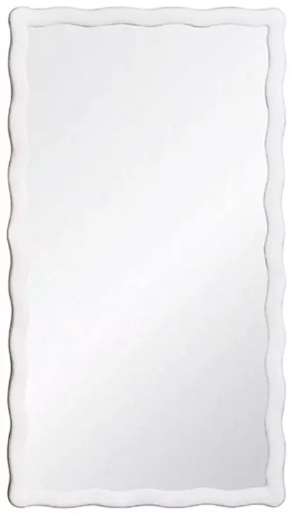 Kylo White Rectangular Wall Mirror