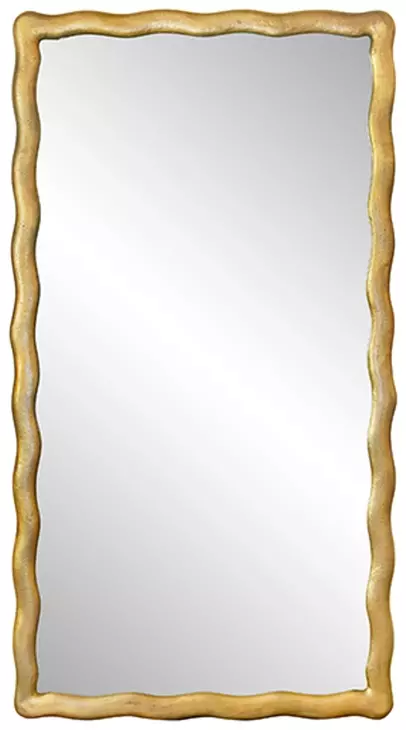 Kylo Gold Rectangular Wall Mirror