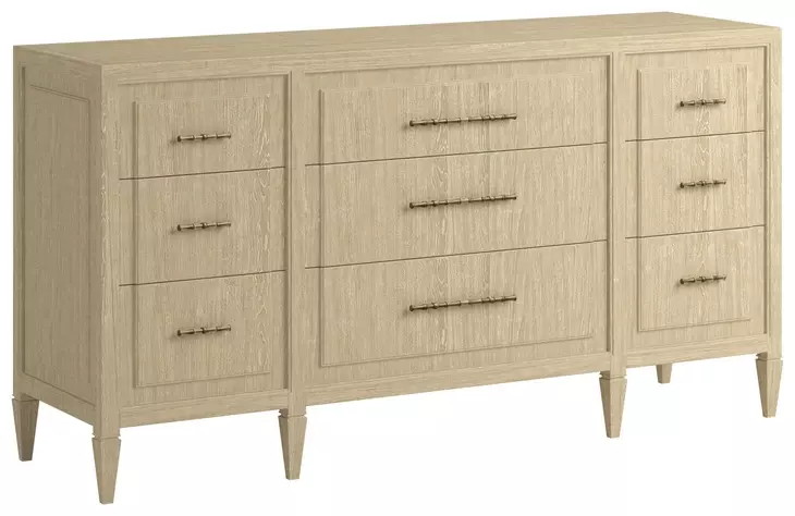 Eave Sundrenched Oak 9 Drawer Dresser