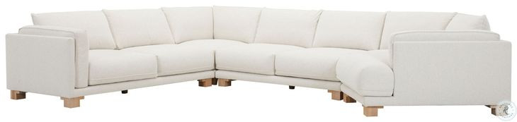 Wanderlust Mirage Mist 4 Piece Modular Sectional