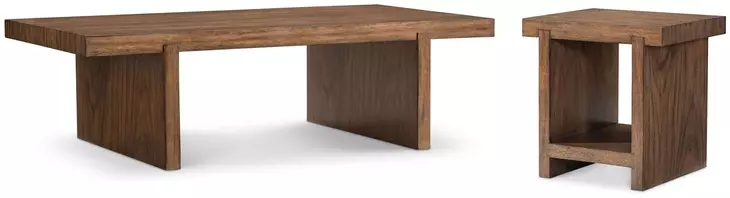 Tomas Marrom Rectangular Occasional Table Set